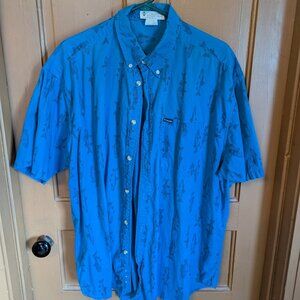 Blue Columbia Fish Shirt - Men's XL